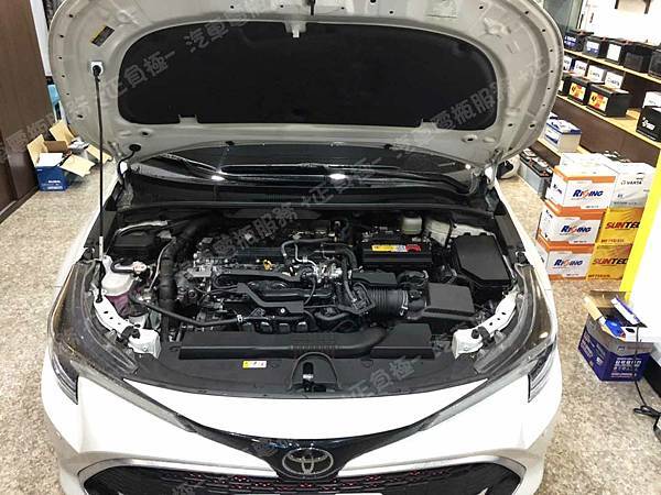 【台北】TOYOTA豐田 Auris 2.0 2020年 原廠電瓶 日製GS YUASA 355LN2-MF 60AH 360A(EN) 更換 汽車電池 韓國INDIGO 鈣合金 56219 62AH 520A(EN) IMG_2596