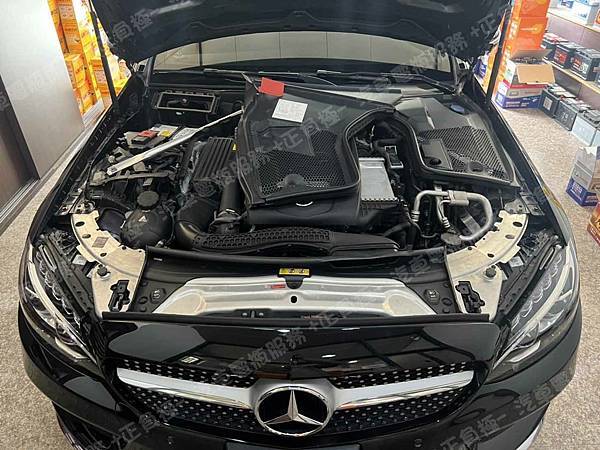 【台北】MERCEDES BENZ賓士 C-Class Coupe C250 C205 2018年 原廠電瓶 MOLL莫爾 AGM 80AH 800A(EN) 更換 汽車電池 德國VARTA華達 德國廠 AGM F21 80AH 800A(EN) IMG_8229