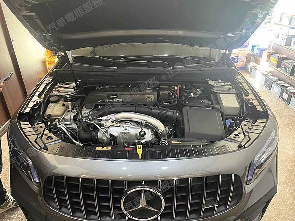【台北】MERCEDES BENZ賓士 GLB35 AMG 4MATIC X247 2021年 原廠電瓶 AGM 80AH 800A(EN) 更換 汽車電池 德國VARTA華達 德國廠 AGM F21 80AH 800A(EN) IMG_5206