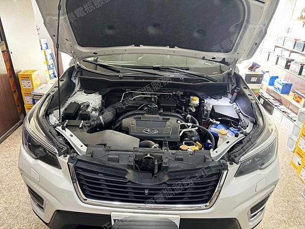 【台北】SUBARU速霸陸 Forester 2.0 i-S EyeSight 森林人 2020年 原廠電瓶 Q85 D23(JIS) STOP&START 62AH 620A 更換 汽車電池 日本KAWASAKI川崎 銀合金 EFB Q100L / 120D23L 65AH 650A IMG_8429