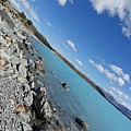 Lake Tekapo沿湖邊走上Mount John