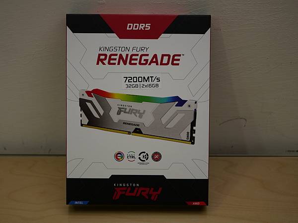 開箱 Kingston FURY™ Renegade DDR