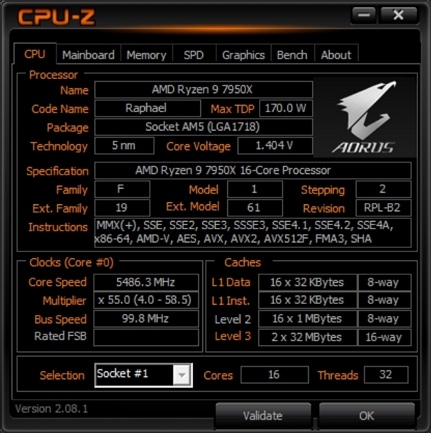 AMD AM5 銀白鷹神 X670E AORUS PRO X