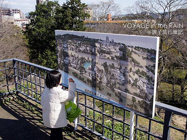 福岡城想像圖