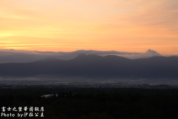 富士之堡華園飯店：富士之堡華園飯店【環境篇】我看到富士山了