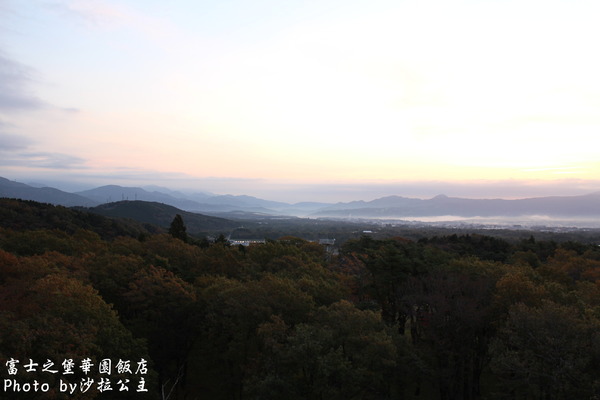 富士之堡華園飯店：富士之堡華園飯店【環境篇】我看到富士山了