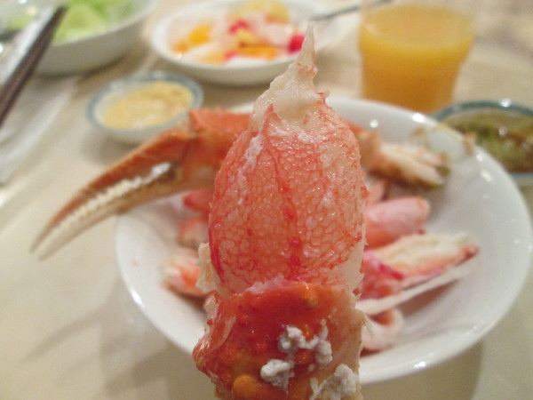 富士之堡華園飯店：富士之堡華園飯店-長腳蟹吃到飽