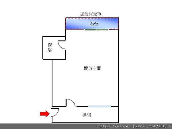 竹北買屋!! 【很慧賣】縣府特區~成功學區~超值採光大一室~