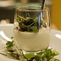 Amuse: White Asparagus Custard