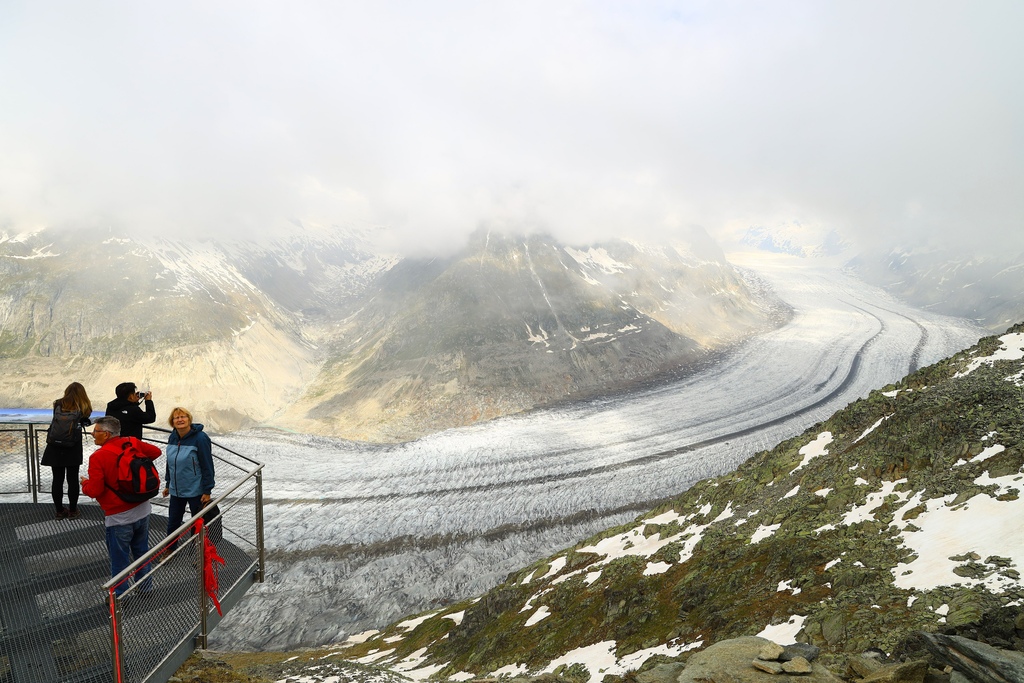 【瑞士】策馬特 | 搭乘一段冰河列車，到Eggishorn欣
