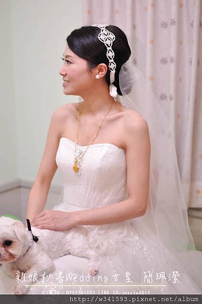 雅緻獨特訂結造型-新娘秘書台北Wedding女皇 簡珮瀠