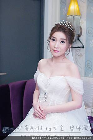 夢幻公主皇冠高盤造型-新娘秘書台北Wedding女皇 簡珮瀠 夢幻公主皇冠高盤造型-新娘秘書台北Wedding女皇 簡珮瀠