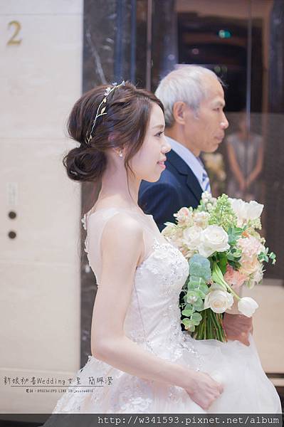 美式清新婚禮造型-新娘秘書台北Wedding女皇 簡珮瀠