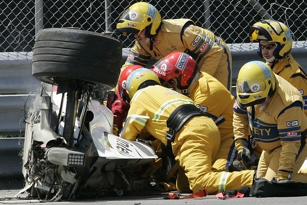 Kubica's crash