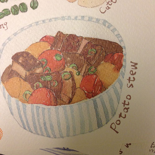 Pinkoi 針線球 常在家的家常菜 食譜明信片 (全套) (9).JPG
