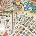 韓國帶回貼紙