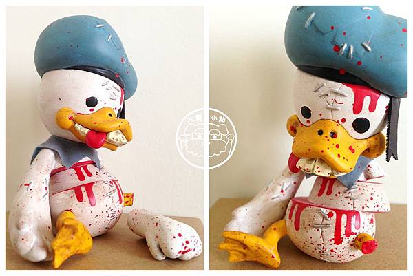 DUCK身體側面正面