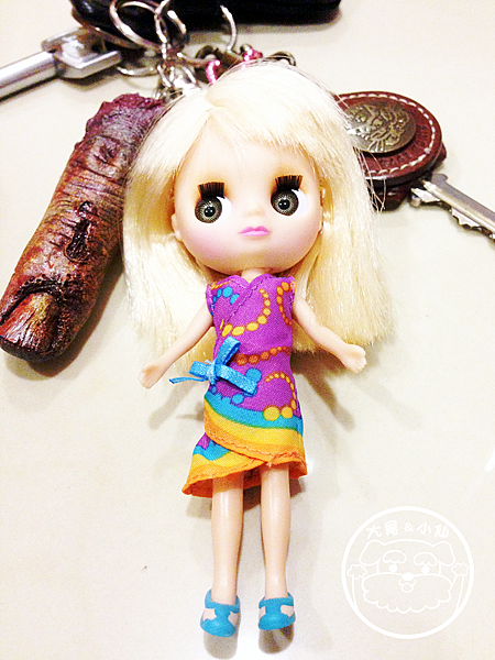 小小寵物迷你布blyhte鑰匙圈 小小寵物迷你布blyhte鑰匙圈