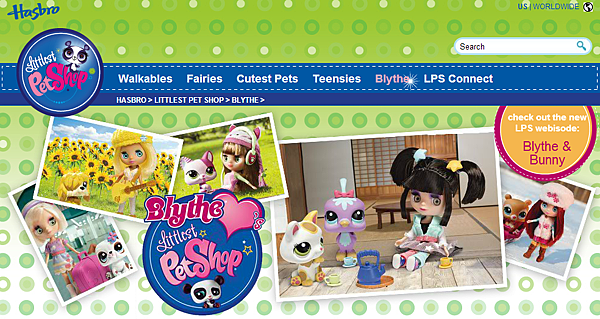 BLYTHE LOVES LITTLE PET SHOP BLYTHE LOVES LITTLE PET SHOP