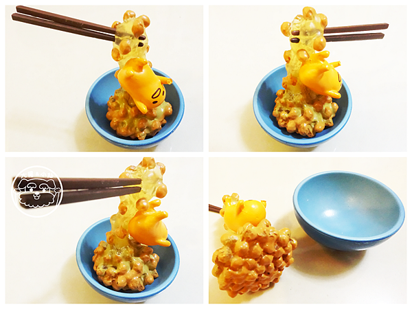 蛋黃哥食玩rement開箱04納豆飯 蛋黃哥食玩rement開箱04納豆飯