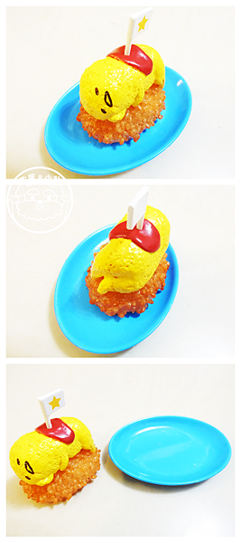 蛋黃哥食玩rement開箱06蛋包飯 蛋黃哥食玩rement開箱06蛋包飯