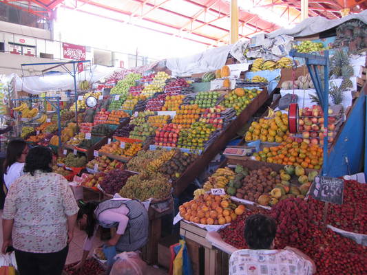 水果攤（San Camilo Market, Arequipa, Peru）