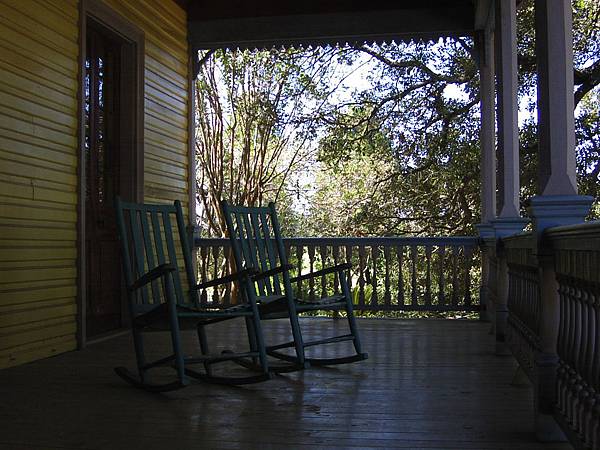 The porch of the master house