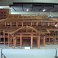 首里杜館中的首里城木造模型