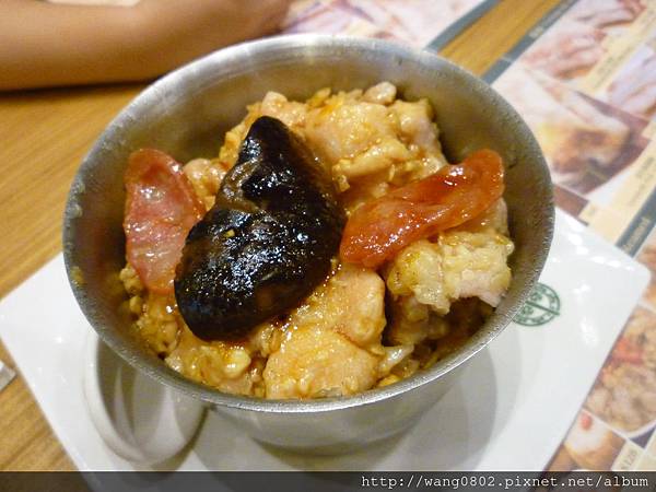 小孫女最愛的臘腸北菇雞飯