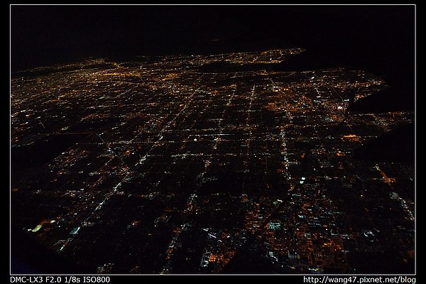 20100405-19大概是洛杉磯的夜景