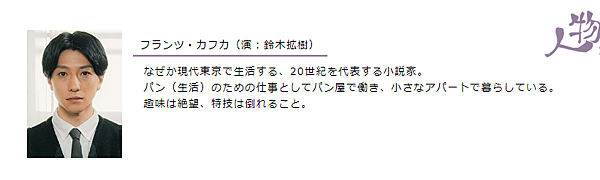 卡夫卡的東京絕望日記（日劇）：劇情簡介＆人物介紹