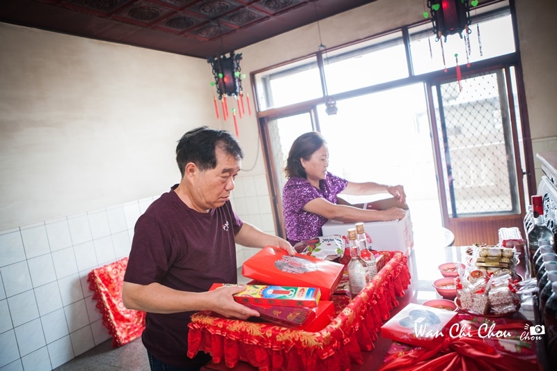 wan chi 婚禮記錄-文定+午宴-李孫府-台中-海生海鮮