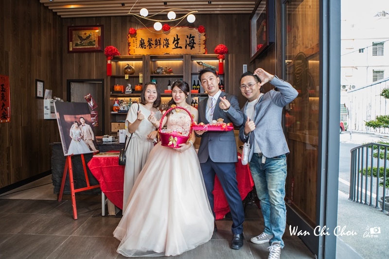 wan chi 婚禮記錄-文定+午宴-李孫府-台中-海生海鮮