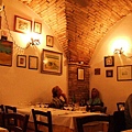 San Gimignano溫馨小餐館之店內裝潢
