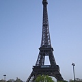 從夏佑宮遠眺巴黎鐵塔