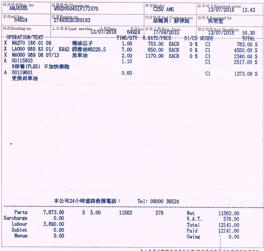 [懶人包] M-Benz C-Class(W205) 汽車保