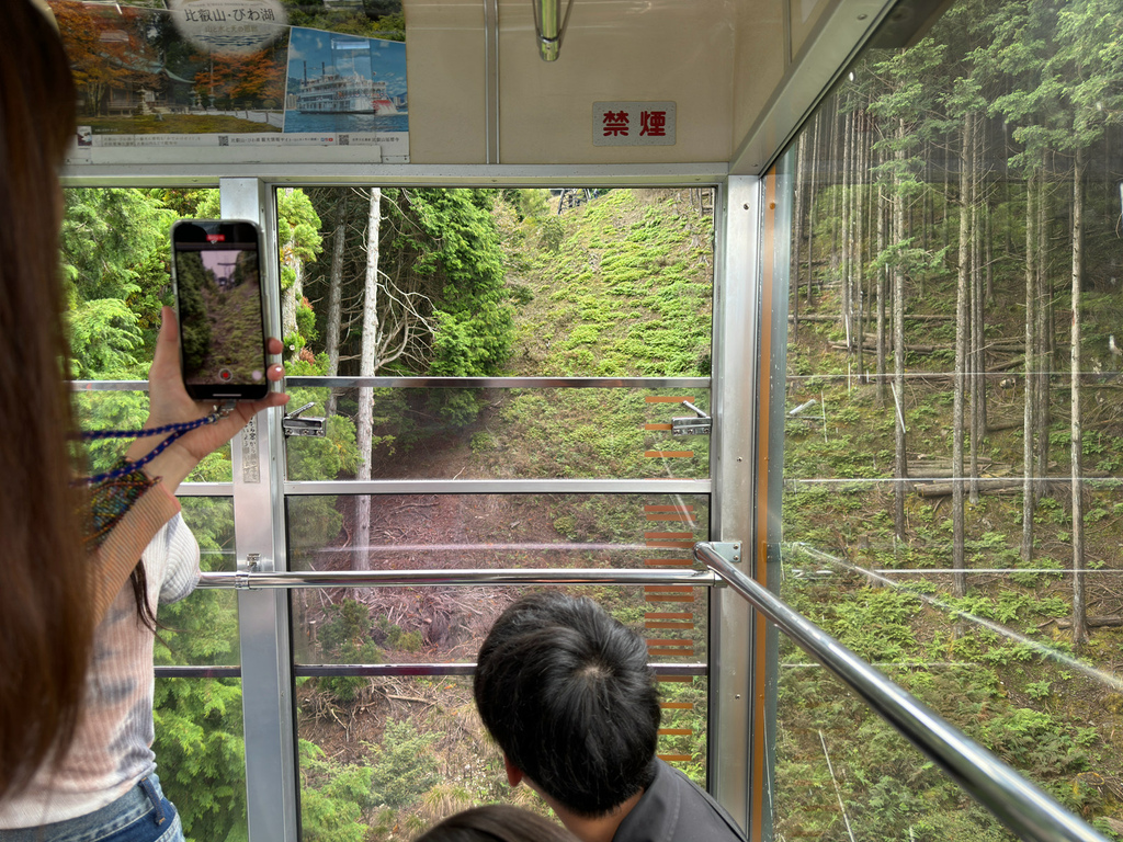 [日本.京都] 電纜八瀨(ケーブル八瀬駅).登山纜車和空中纜