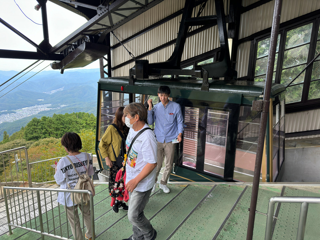 [日本.京都] 電纜八瀨(ケーブル八瀬駅).登山纜車和空中纜