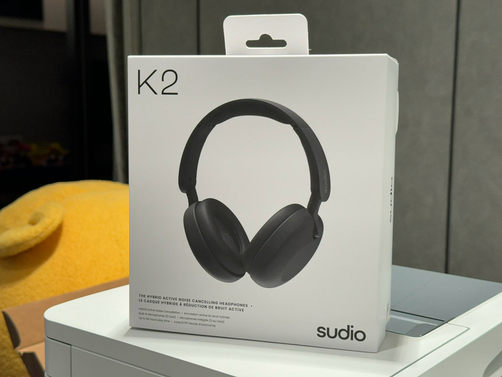 [開箱] Sudio K2 混合式主動降噪耳罩式藍牙耳機