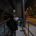 出赤臘角空港馬上跳上巴士