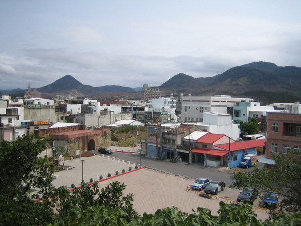 猴洞山鳥瞰