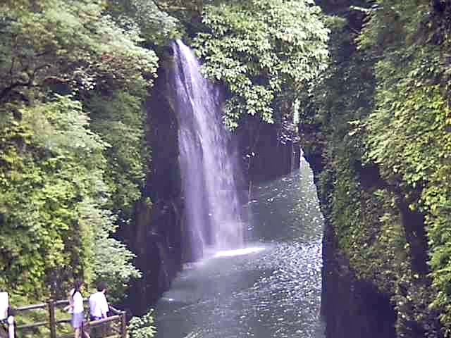 日本宮崎縣 - 高千穗峽真名井瀑布