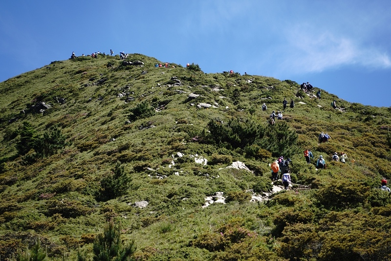 [ 旅行札記 ]夏日山行．3422合歡山主北峰