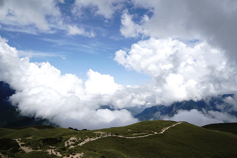 [ 旅行札記 ]夏日山行．3422合歡山主北峰