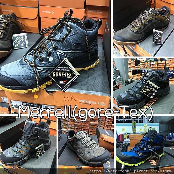 merrell the north face