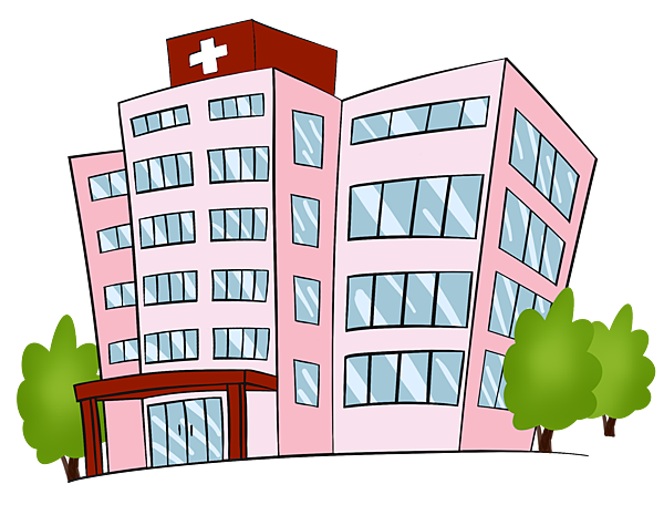 —Pngtree—medical hospital building hand drawn_4048575.png