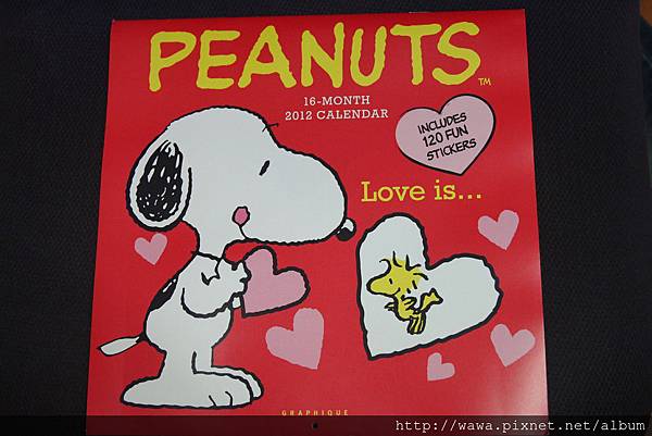 A snoopy with love