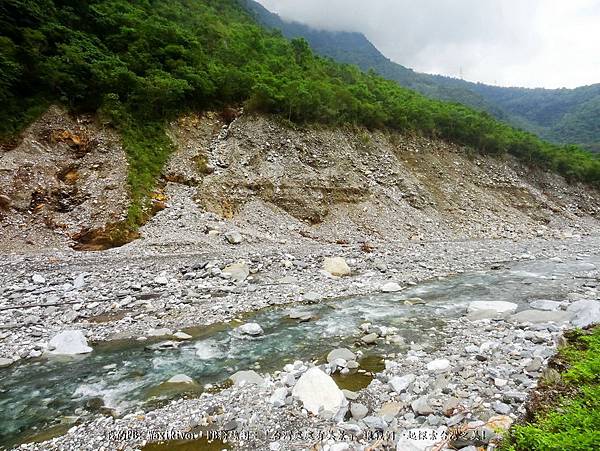 07 08路程 大崩壁 河床沿岸大崩壞