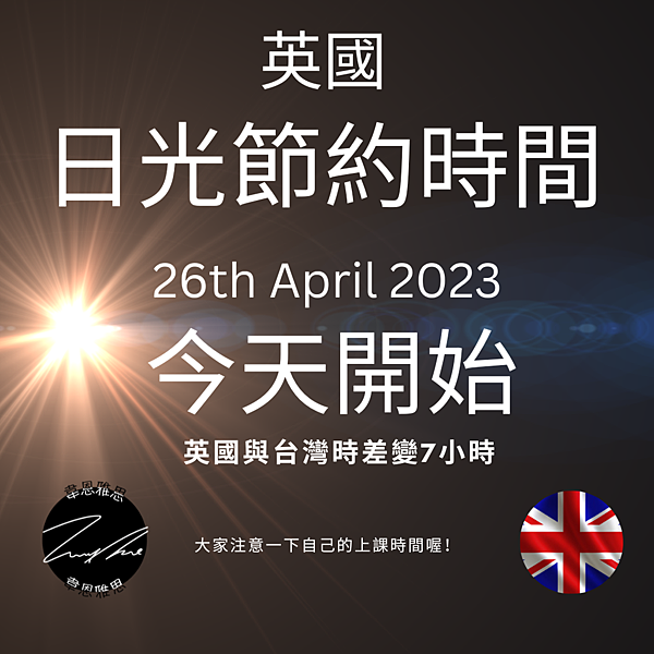 日光節約開始2023英國