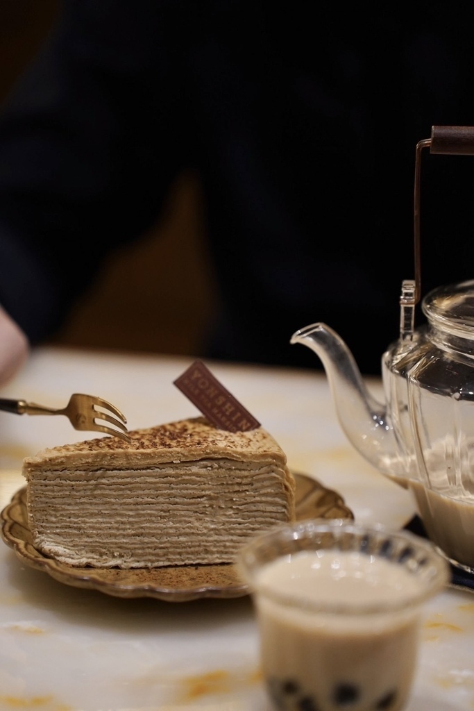 永心鳳茶奶茶專門所 永心鳳茶 千層 黑糖鐵觀音千層